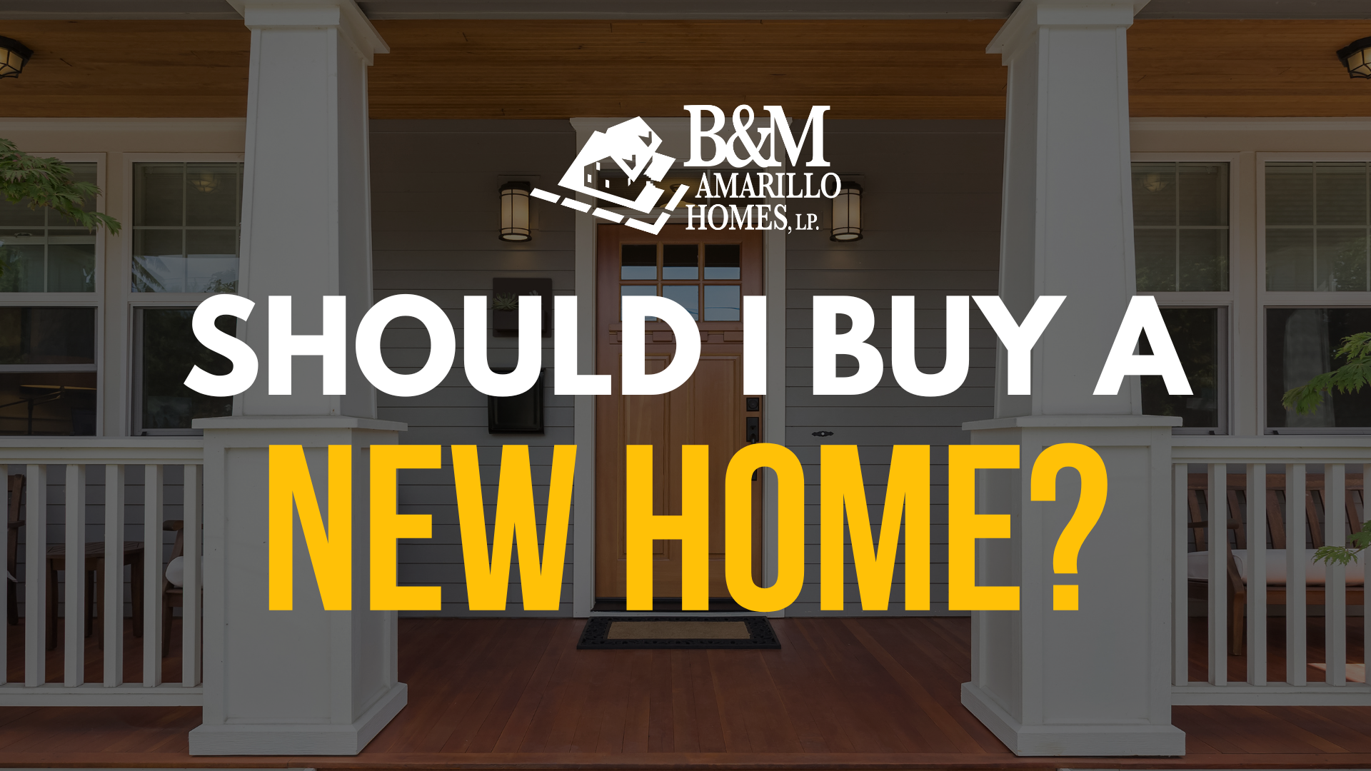 Should I Buy A New Home Now?