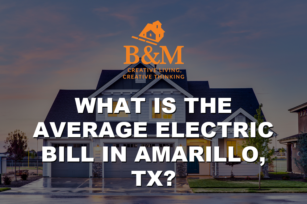 Energy-efficient new home in Amarillo, TX built by B&M Amarillo Homes
