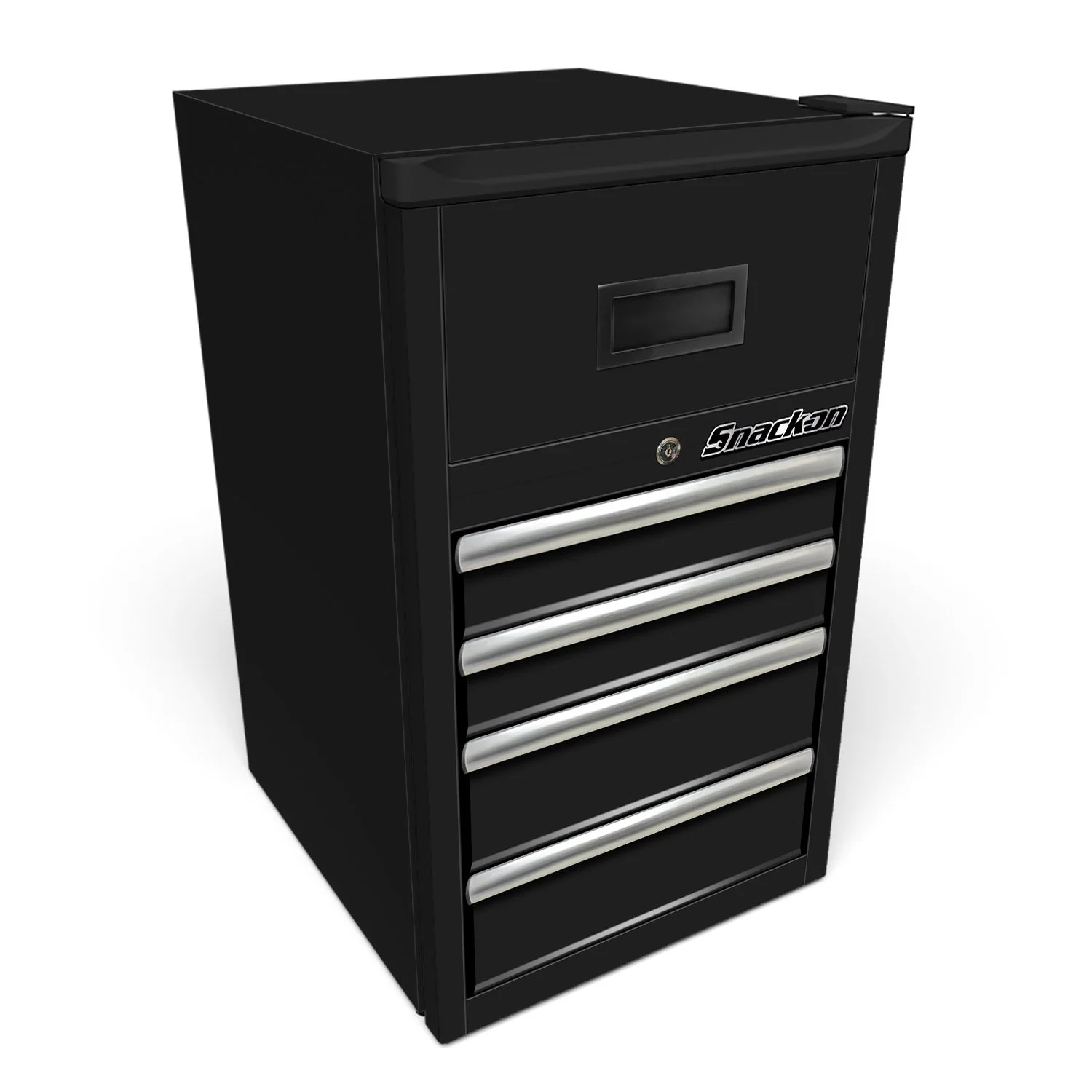 Black Tool Chest Mini Fridge Wrap