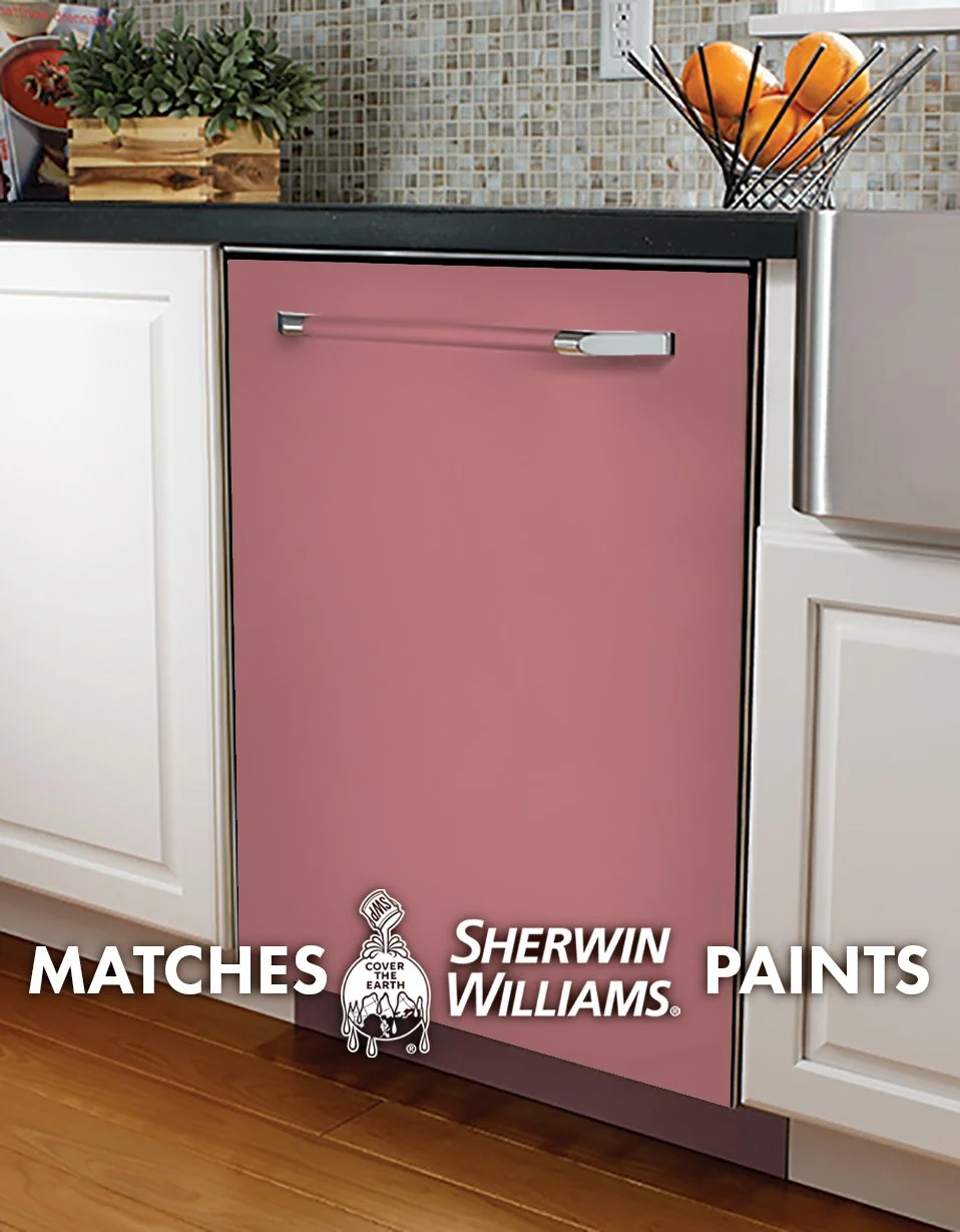 Memorable Rose SW 6311 Paint-Match Dishwasher Wrap