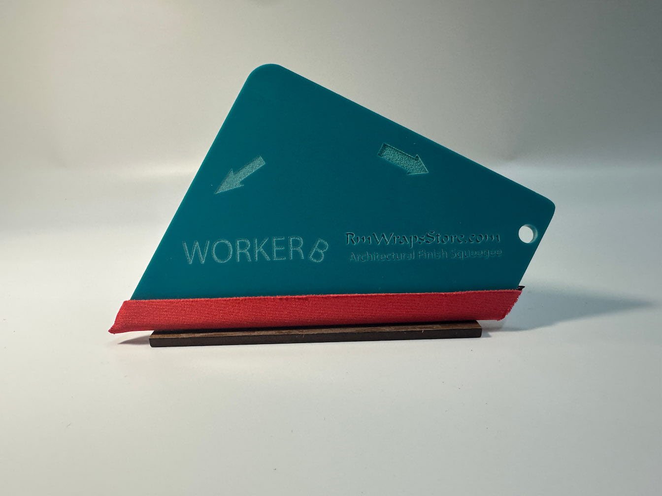 Squeegee Turquoise Worker B Architectural film