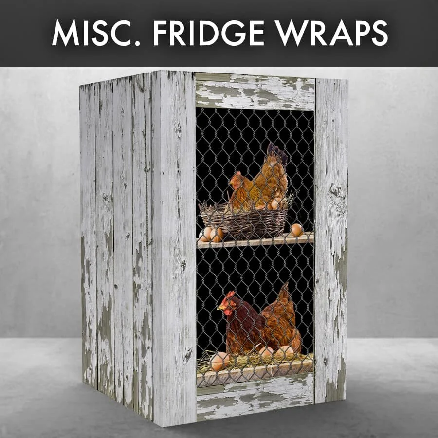 Customize Vinyl Printed MiniFridge Wraps Categories