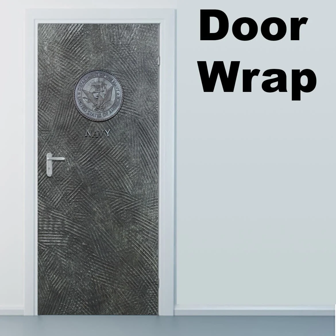 Stainless steel Ship Hatch Door wraps — RM wraps LLC