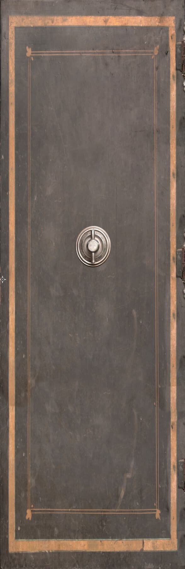 Vintage Safe Side by Side Refrigerator Wrap, fridge door