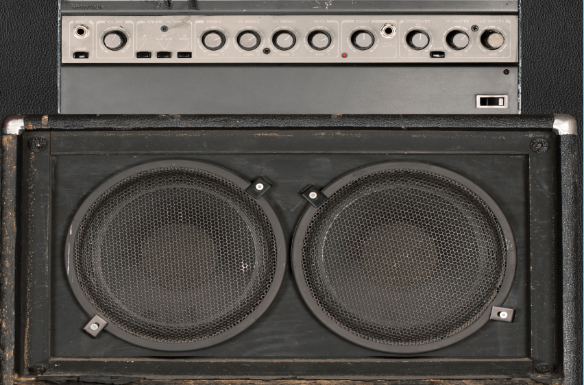 Amplifier Speaker Stack Refrigerator Wrap