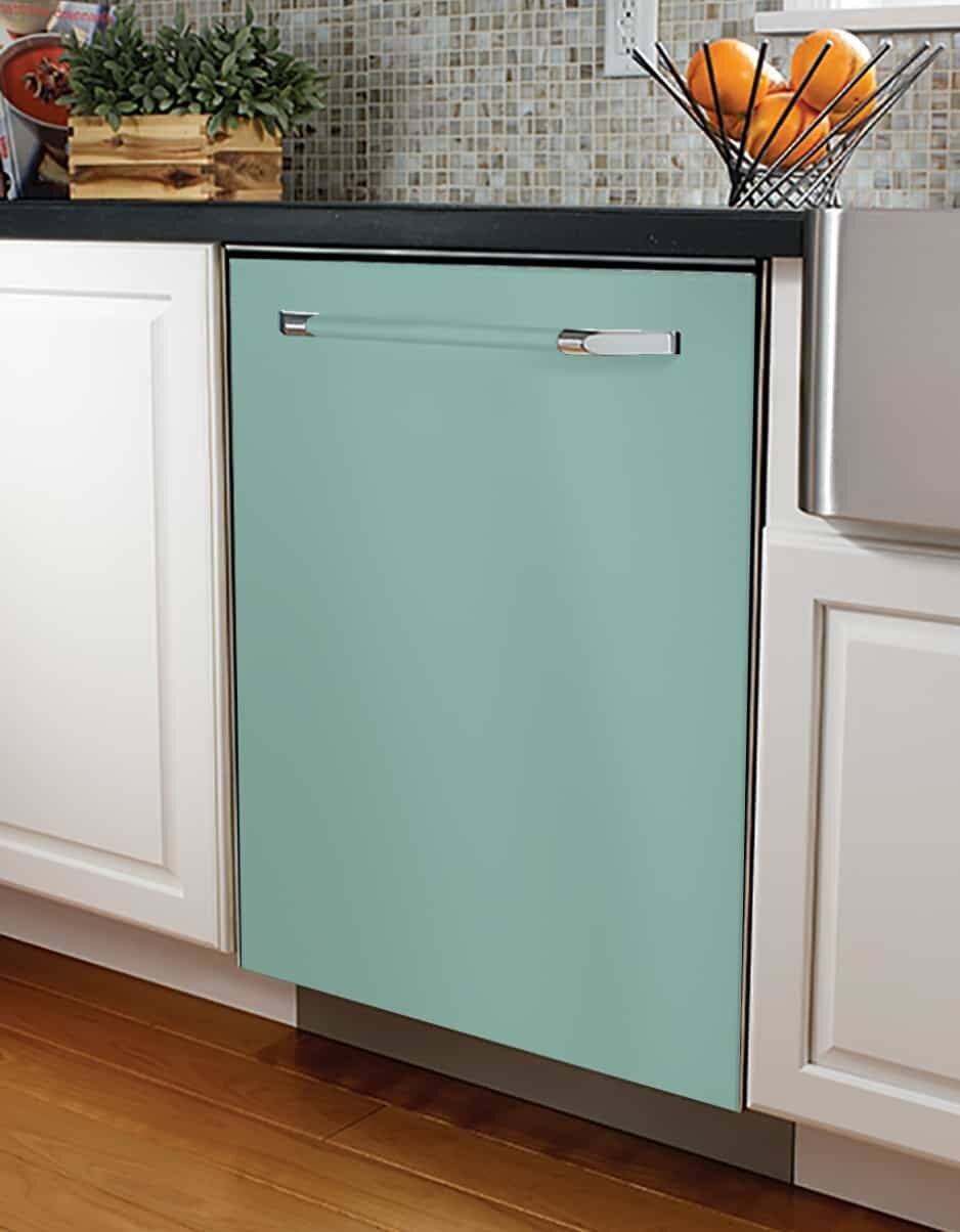 mint Retro Colors Dishwasher Wrap
