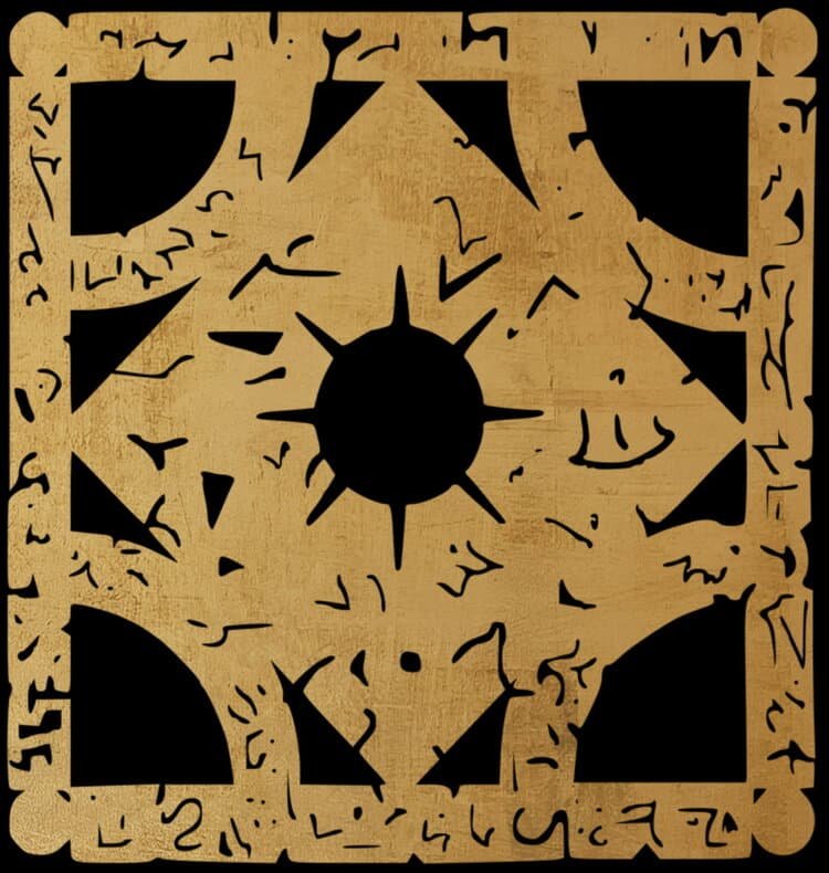 Hellraiser puzzle box, graphic