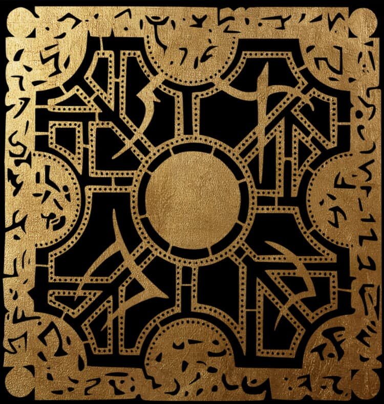 Hellraiser puzzle box, graphic