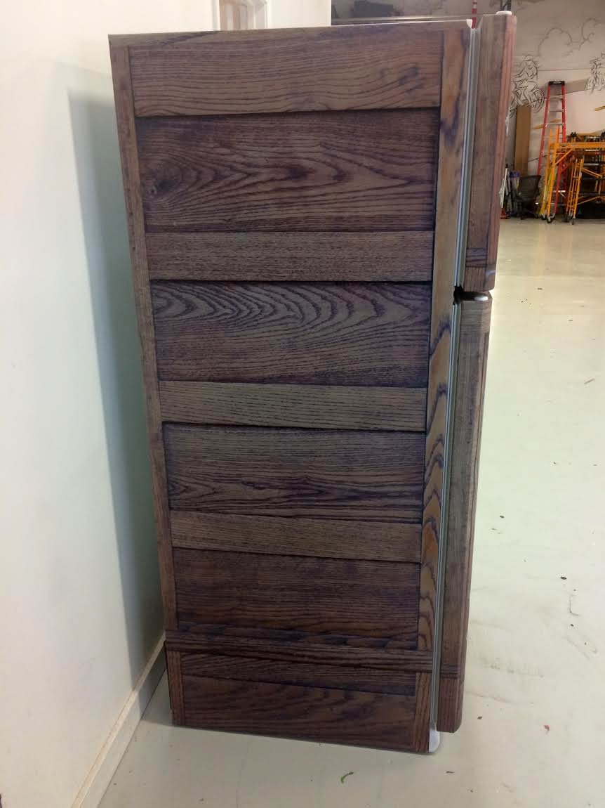 Vintage Icebox Refrigerator Wrap