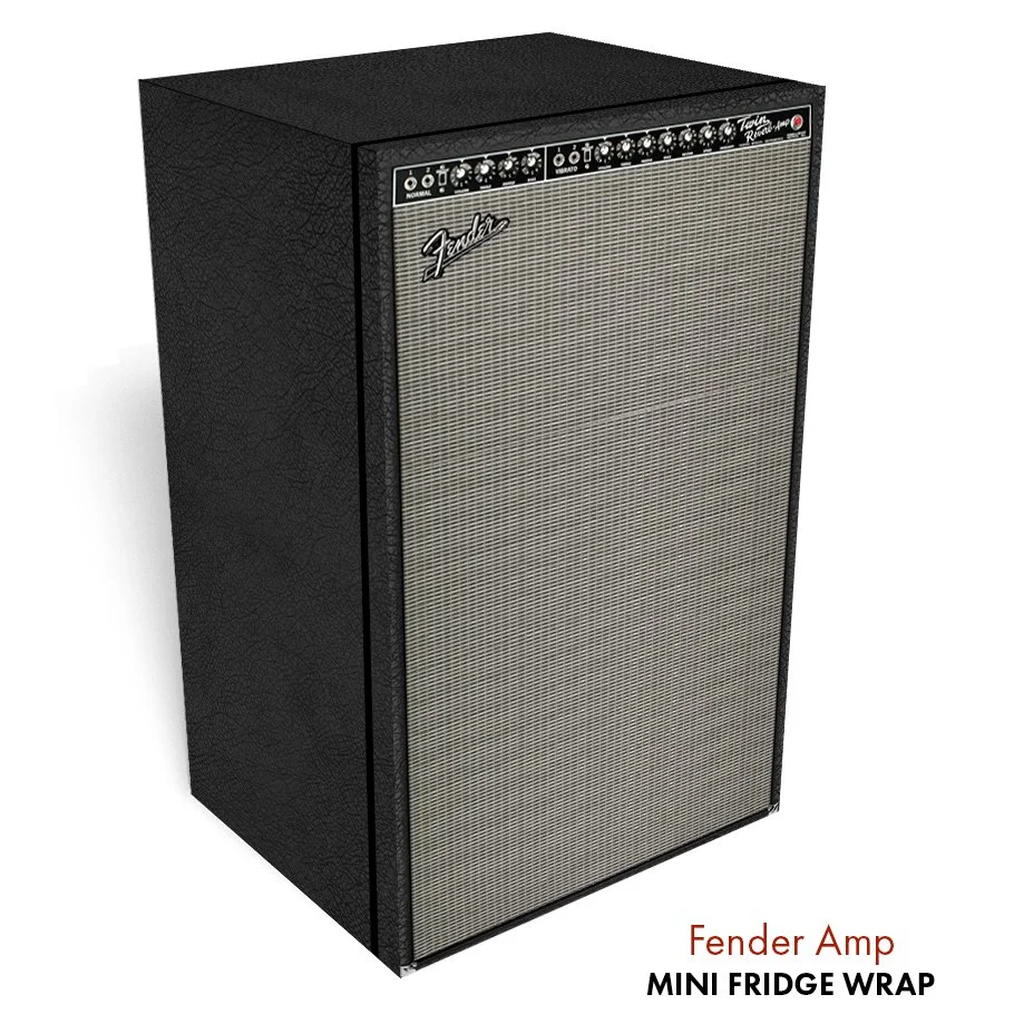 Fender Amp Mini Fridge Wrap — RM wraps LLC