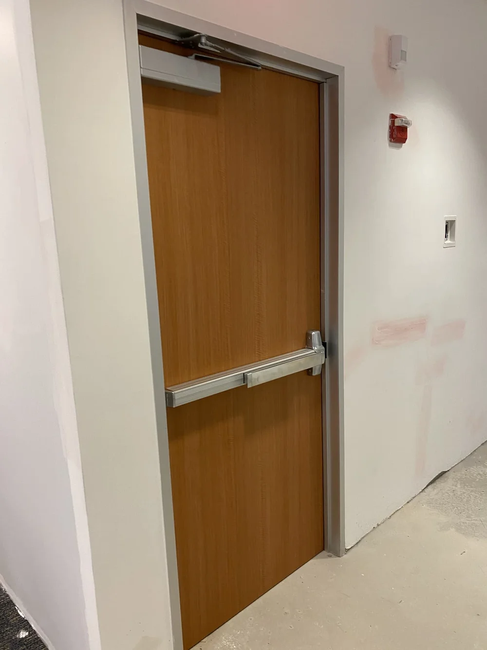 Push Bar Door, After