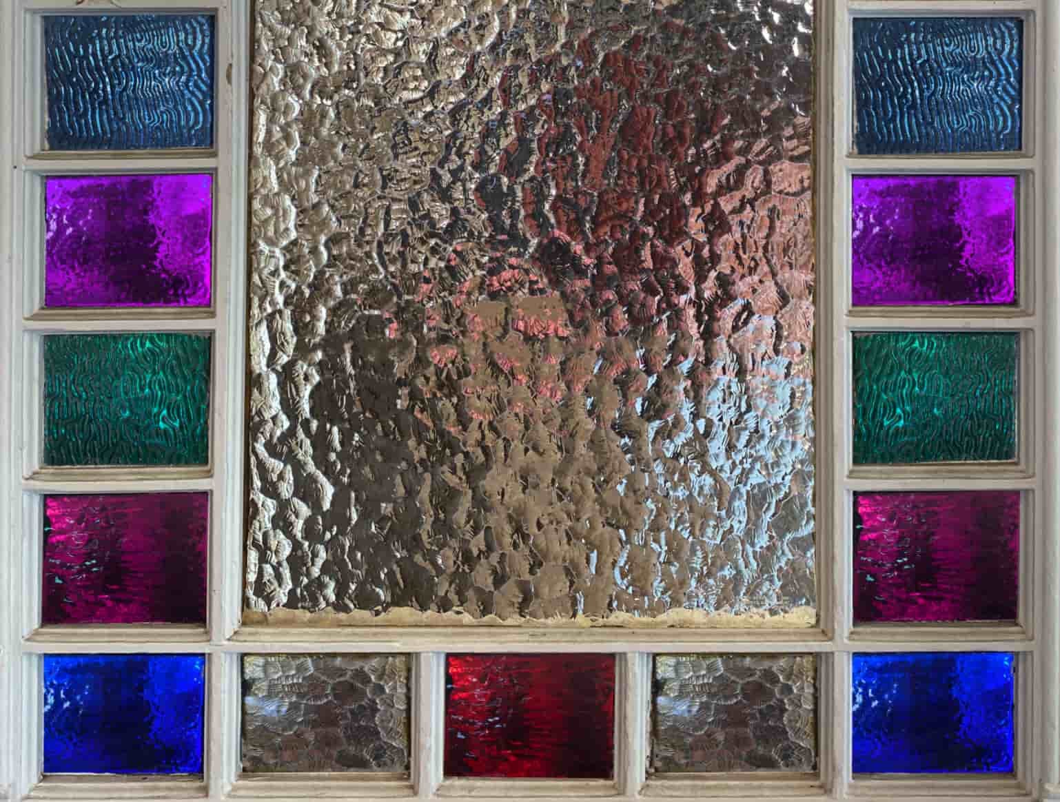 Stain Glass window door Lower part