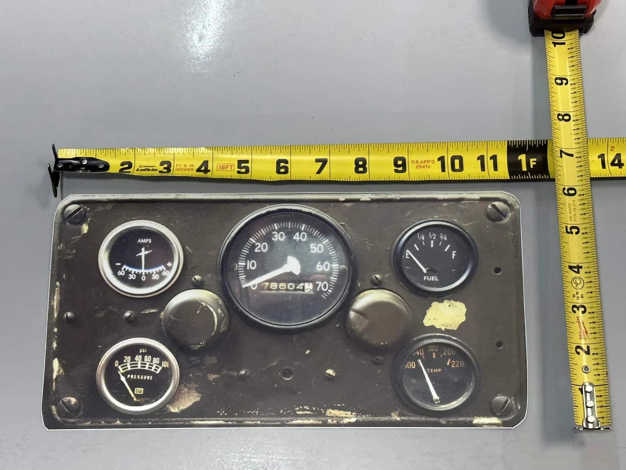 Steampunk 6 Dial Sticker #6567