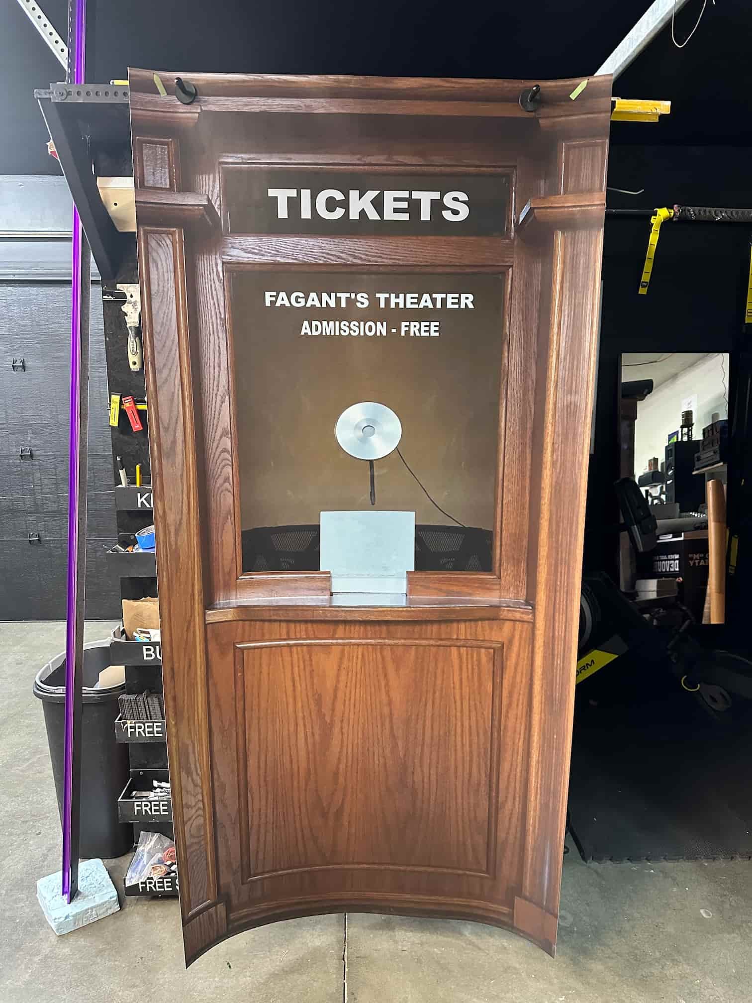 Movie Theater Ticket Booth