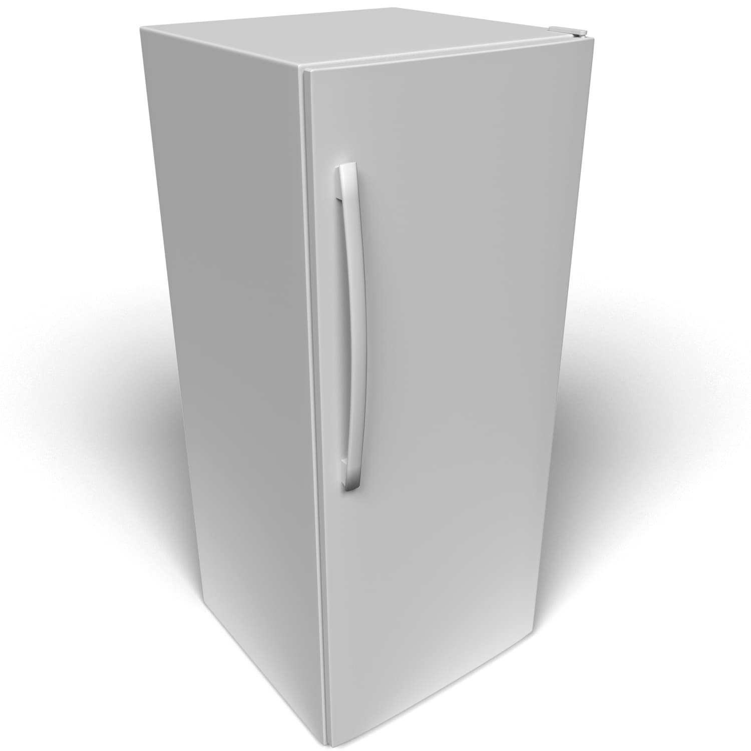 single door, refrigerator, vinyl, wrap, skin, solid white