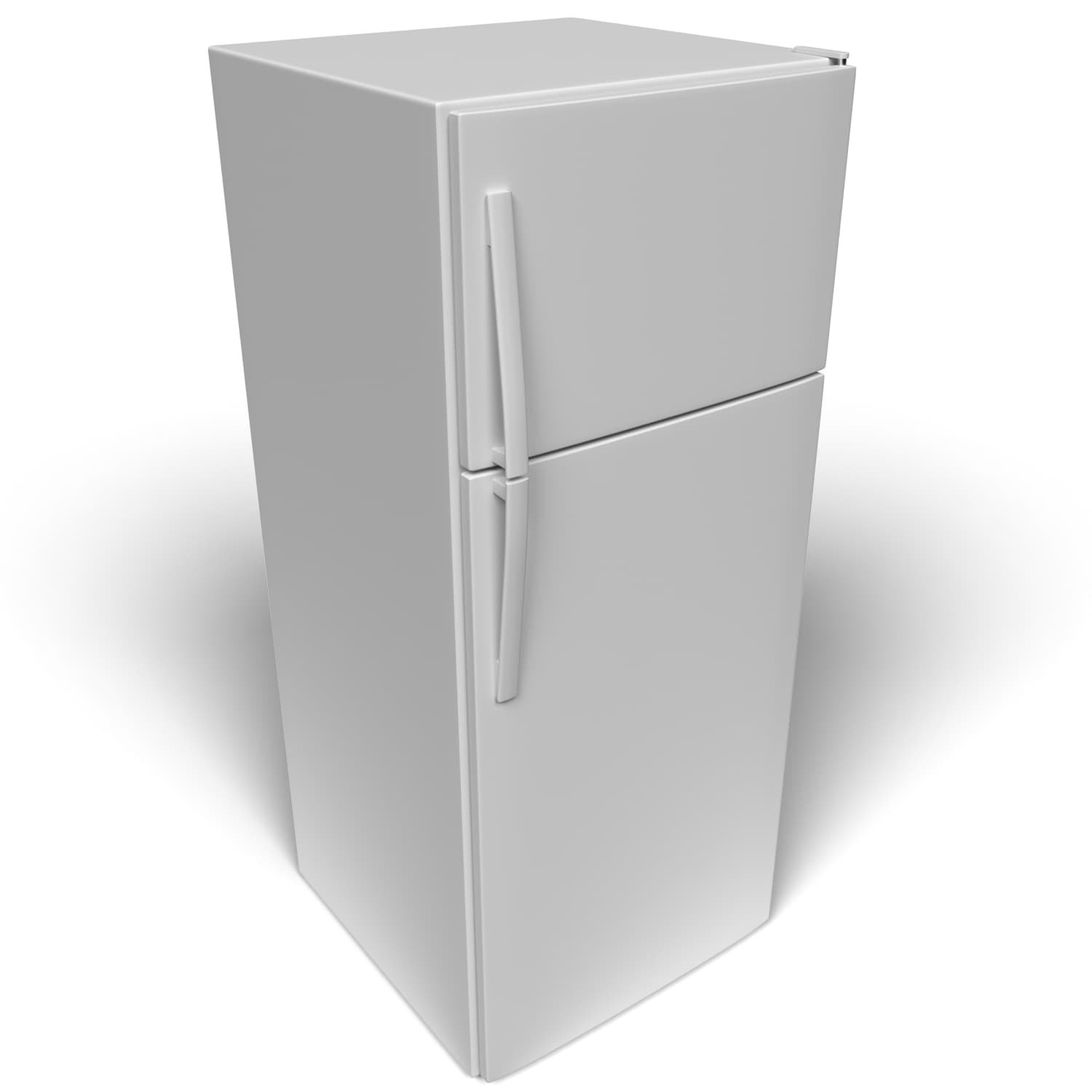 Solid White Refrigerator Wrap