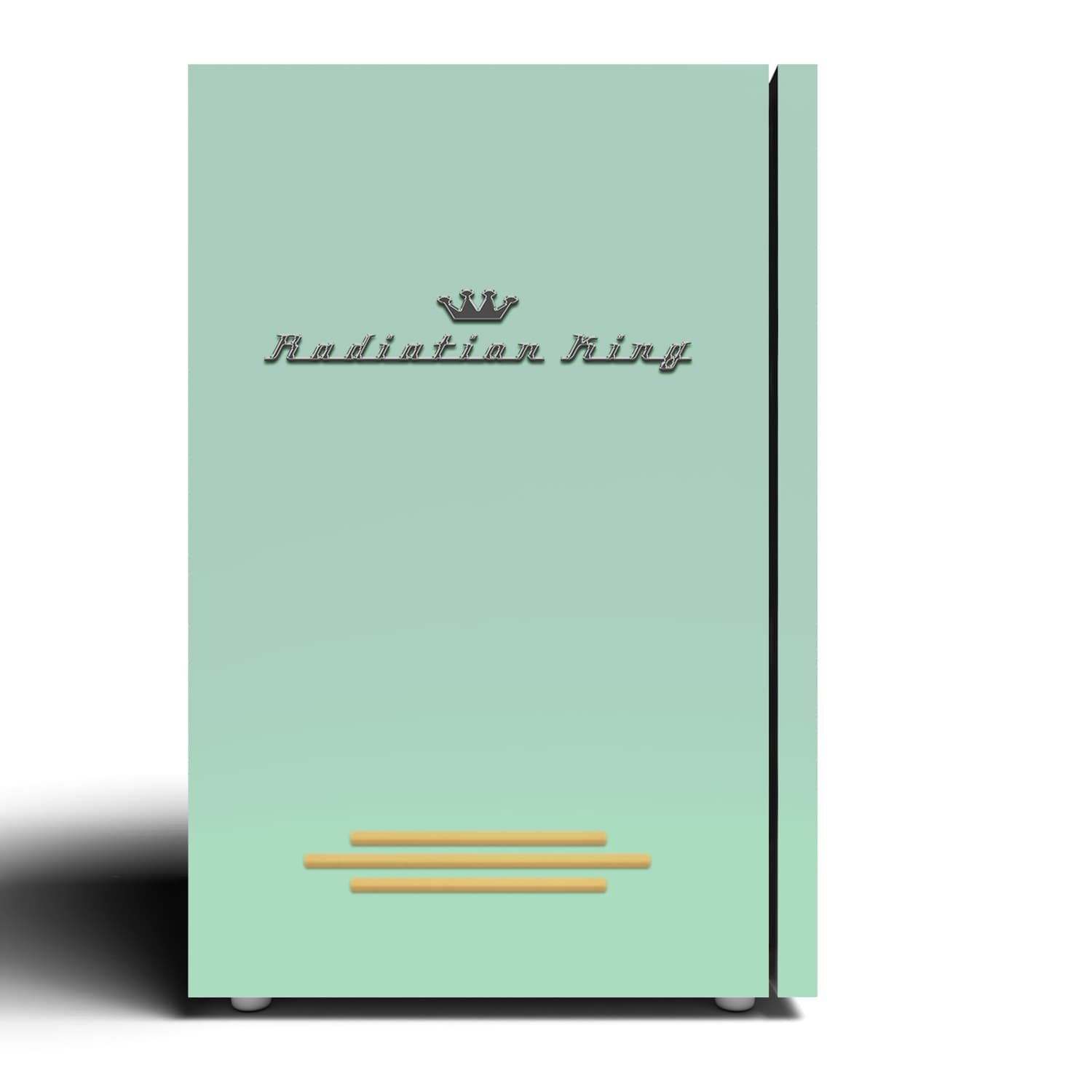 Radiation King Retro TV mini fridge wrap