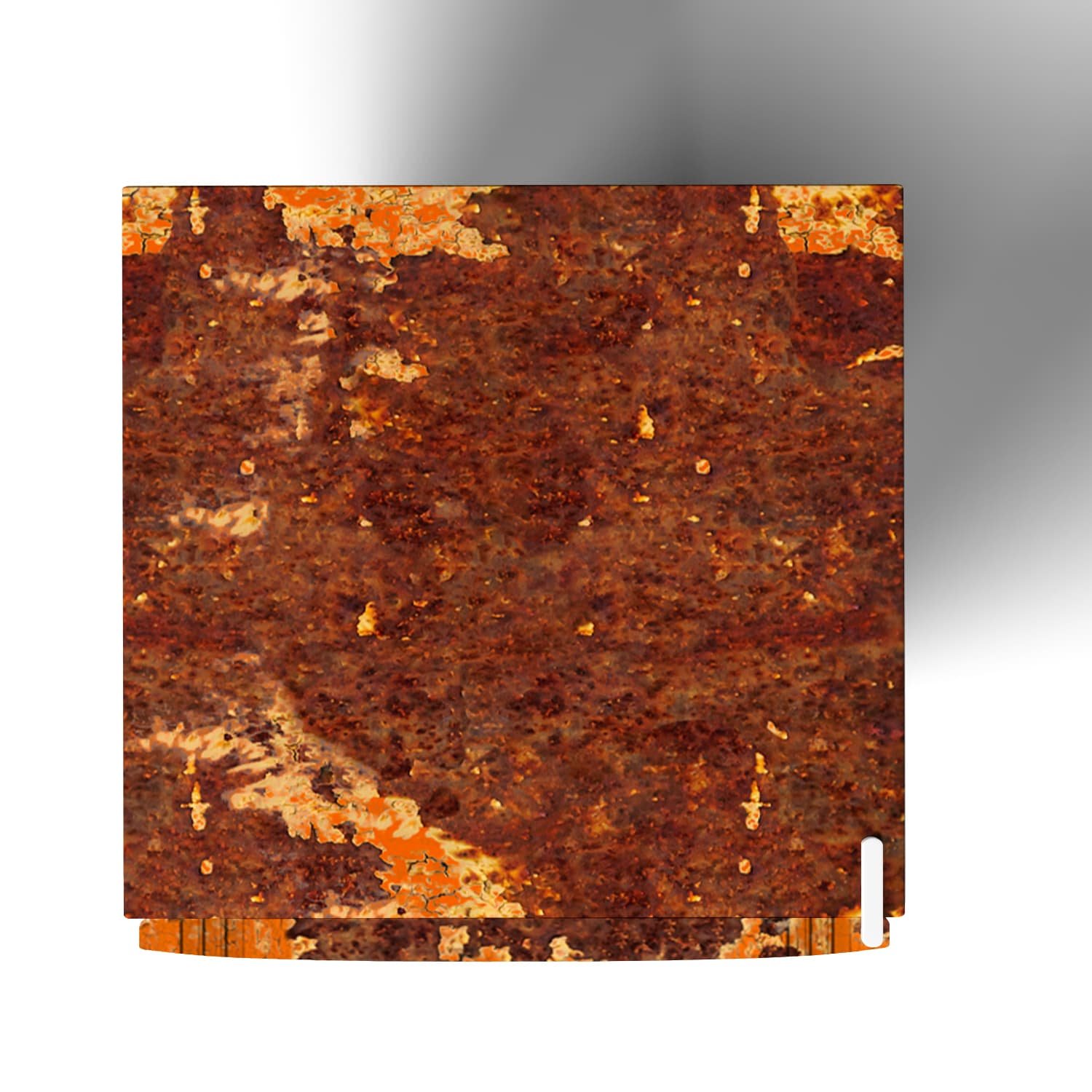 1964, Gulf Oil, vintage, gas pump, rusted, refrigerator wrap