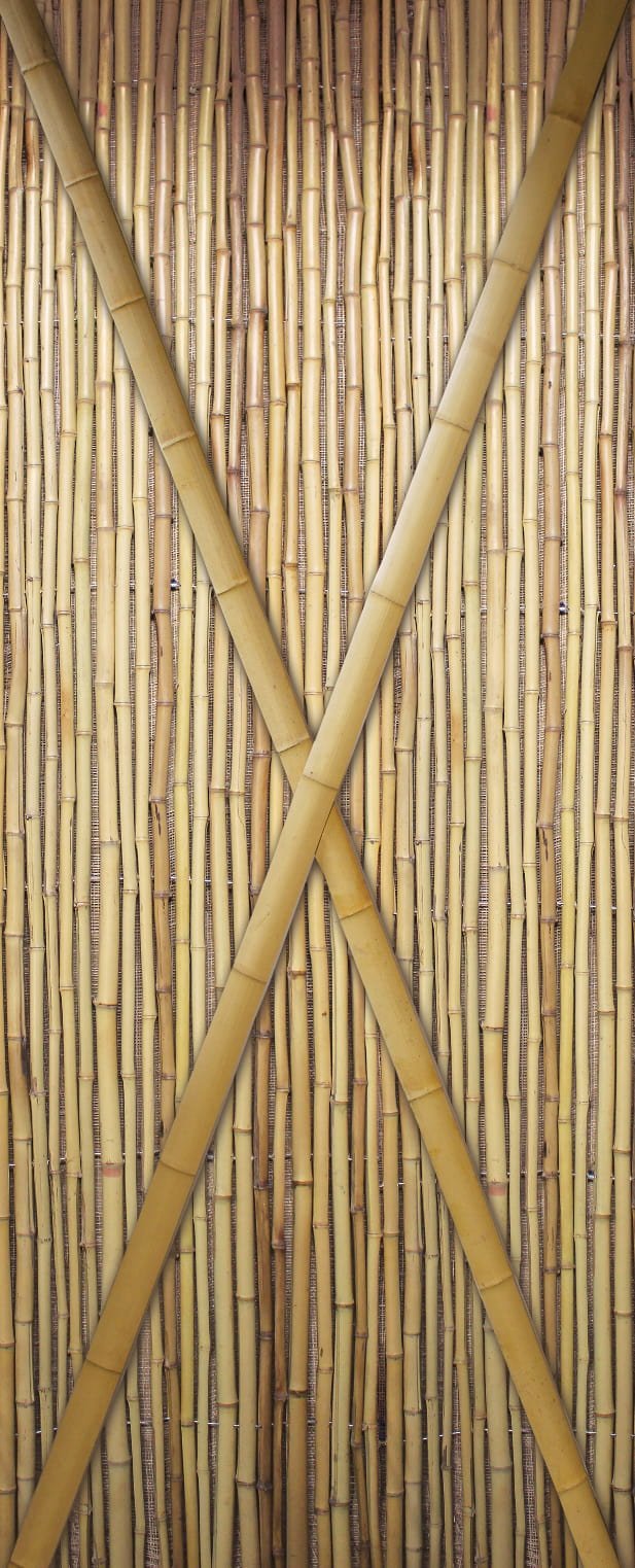 Bamboo Custom Printed Vinyl Door wrap