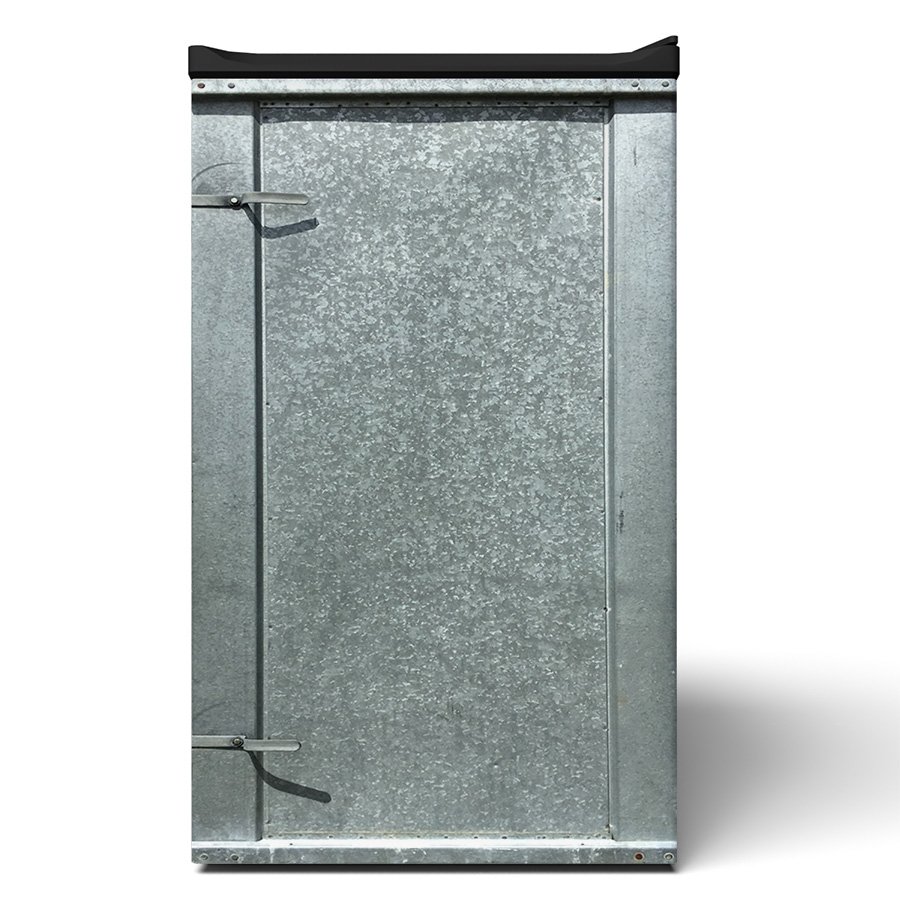 Galvanized Steel Utility Box Mini Fridge Wrap Side