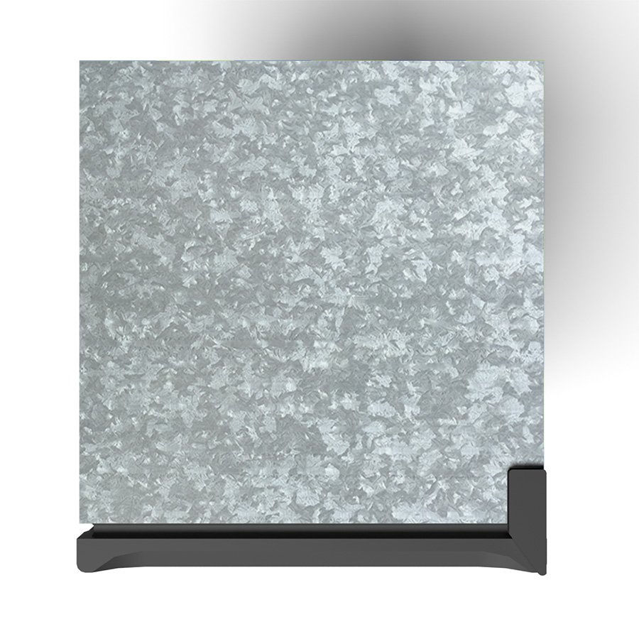 Galvanized Steel Utility Box Mini Fridge Wrap top