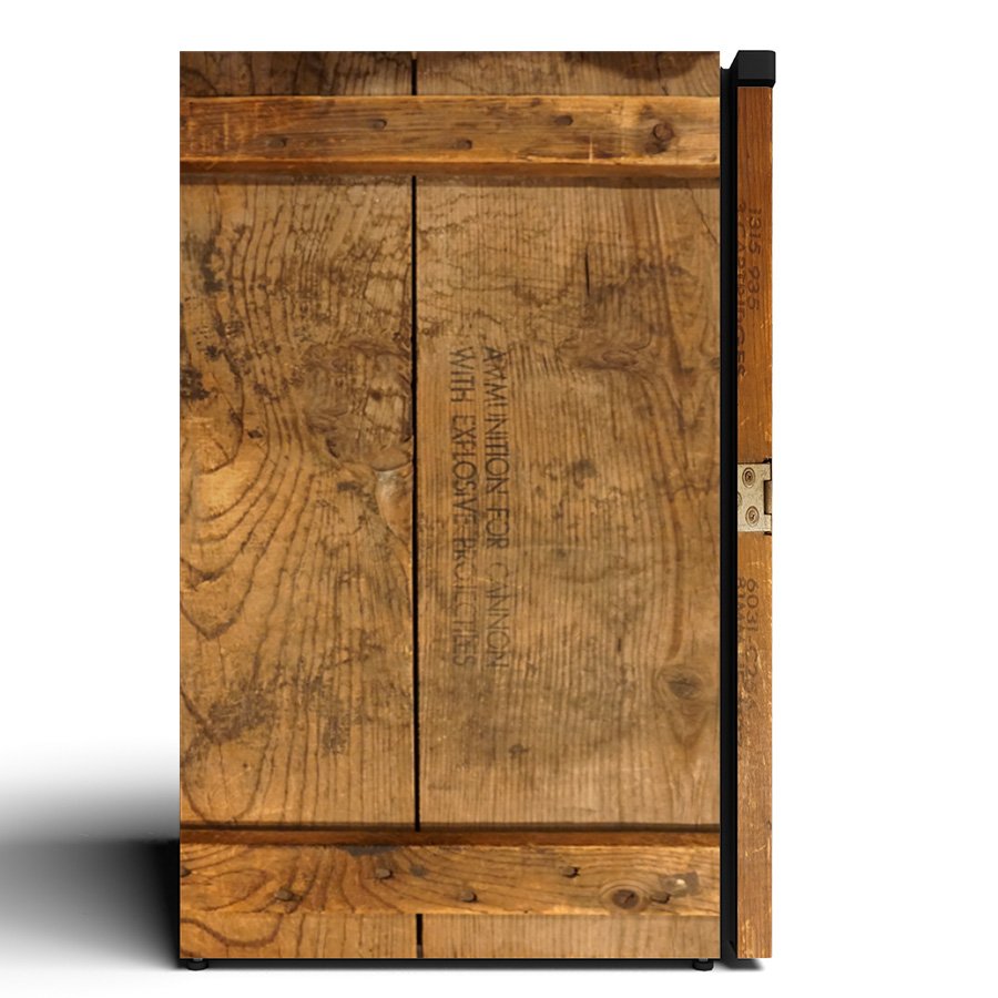 Ammunition Box Custom Printed Mini Fridge wrap Side