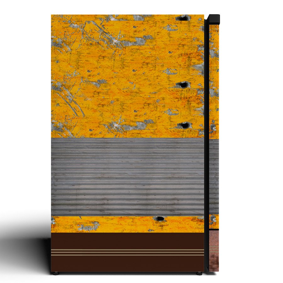 Double Tap Vending Machine Mini Fridge Wrap side