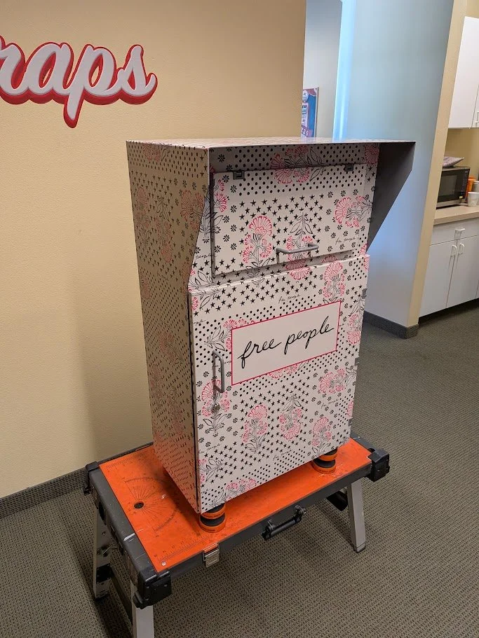 Mail Drop Box Wraps for Free People