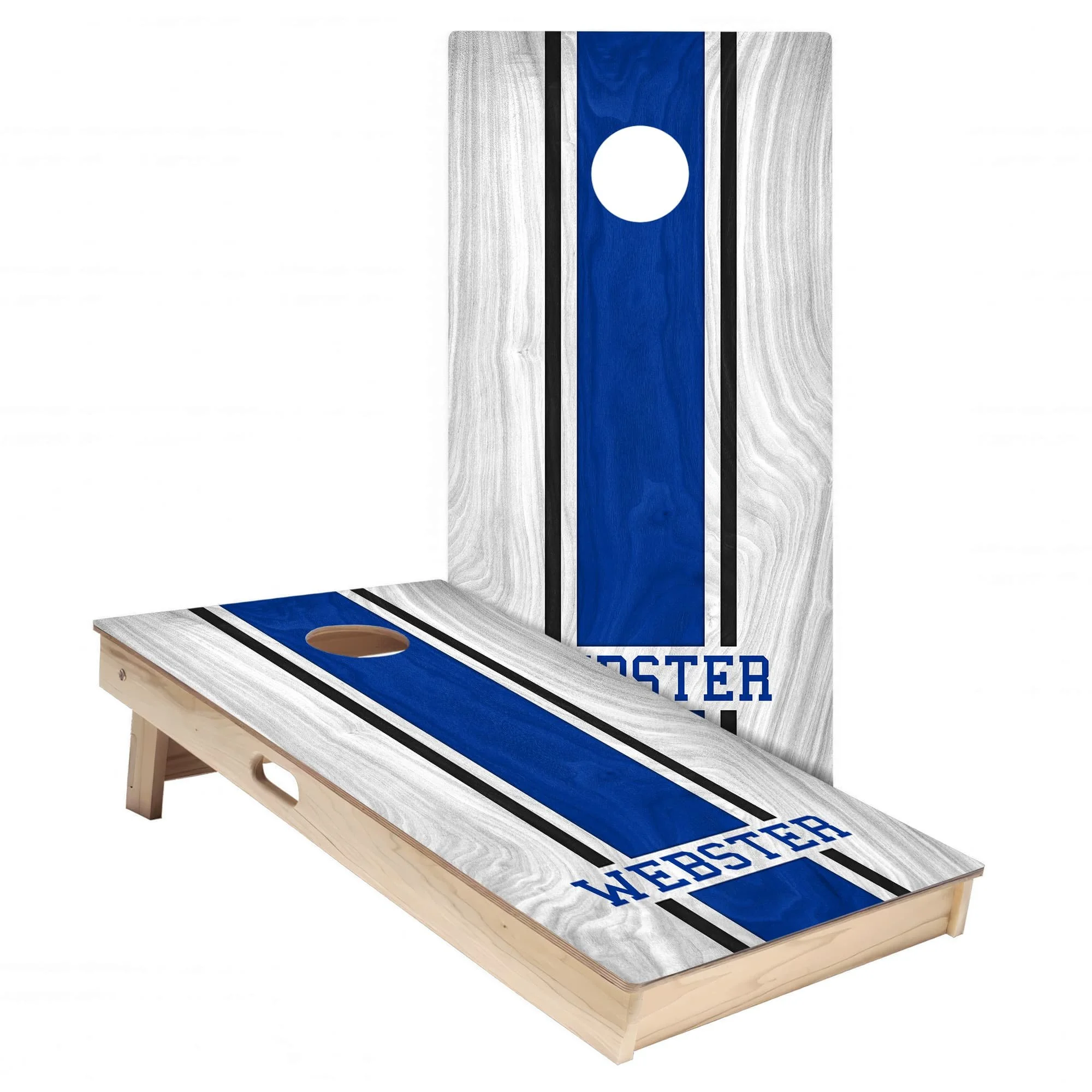 Cowboys Colors (Home) Personalized Cornhole Board Wrap Set