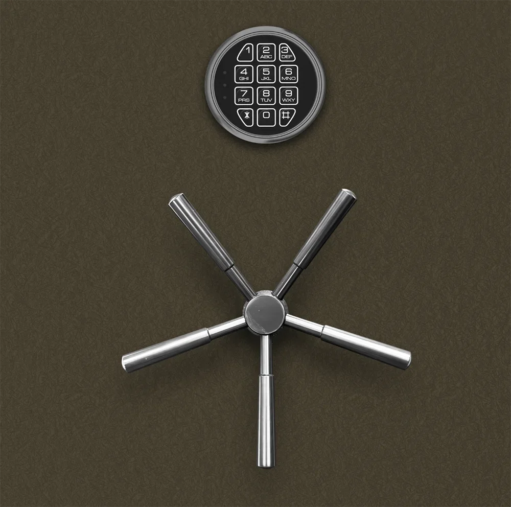 Close up coyote Gun Safe Door Wrap.webp