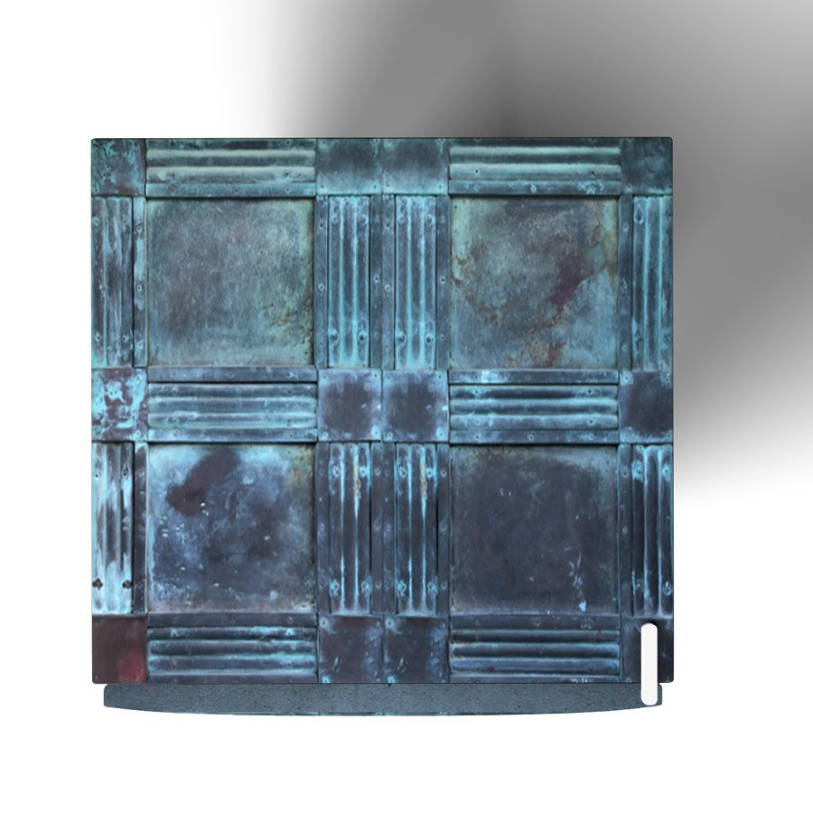 12-Panel Copper Refrigerator Wrap top