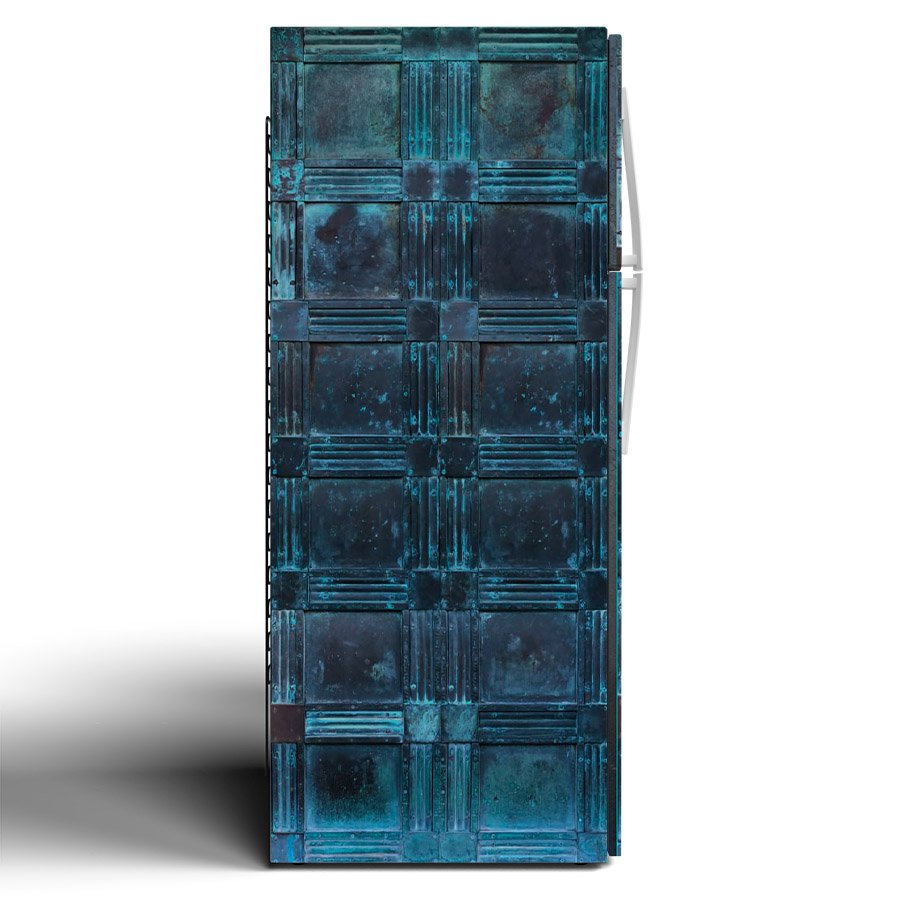 12-Panel Copper Refrigerator Wrap side