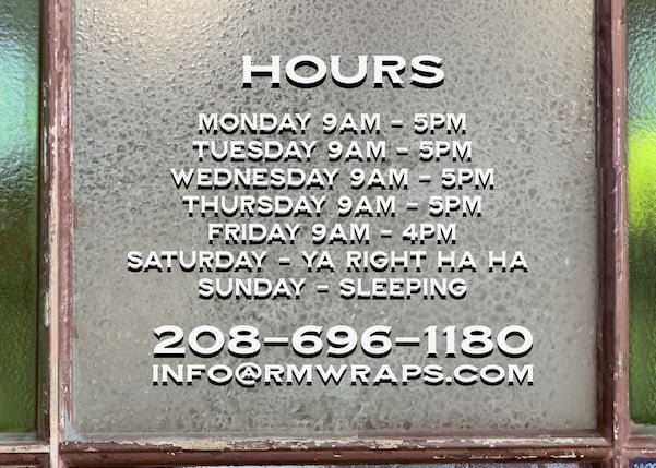 Hours close up