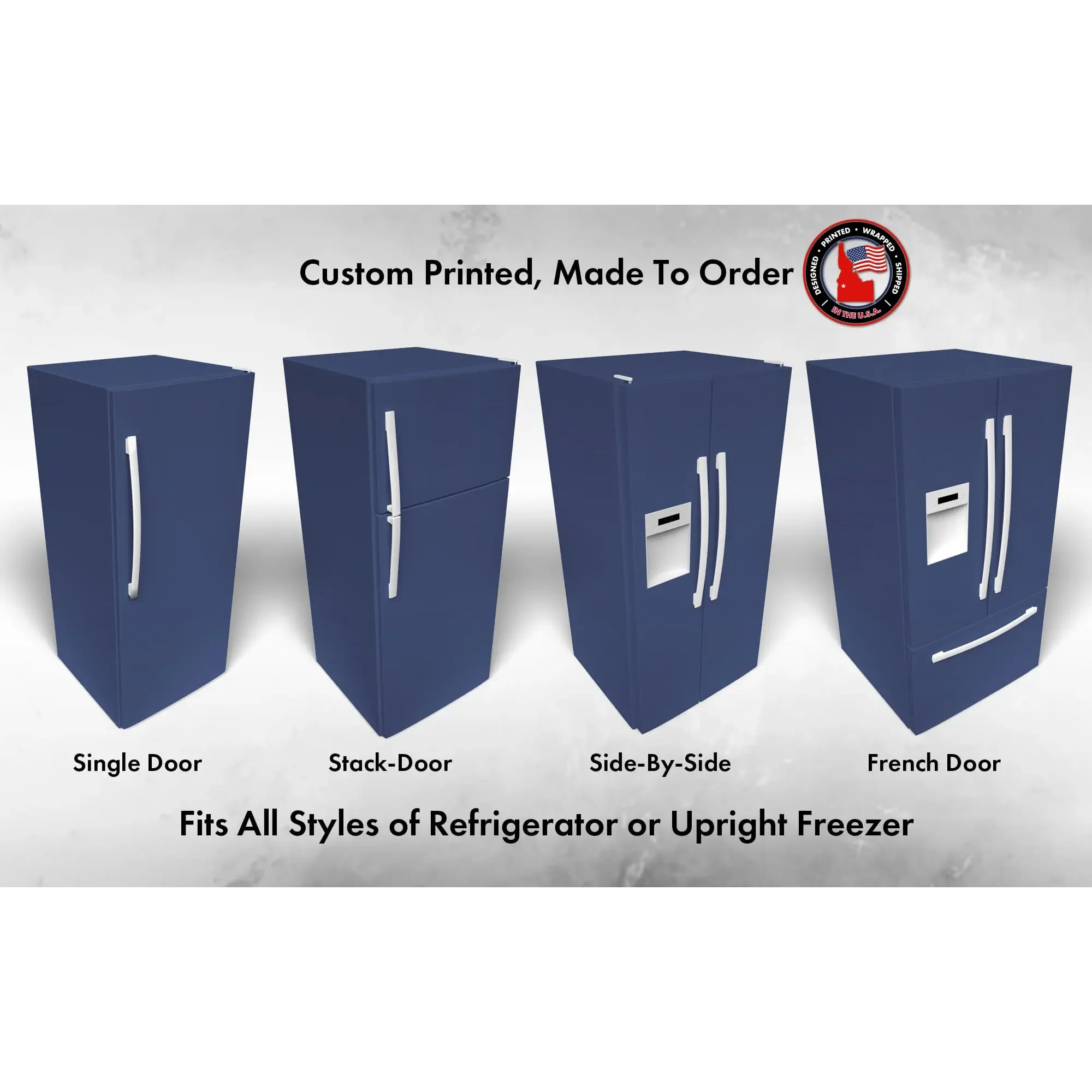 Dignified Paint Match Refrigerator Wrap Four 3D Mockups Square.webp