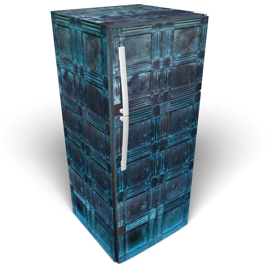 12-Panel Copper Stack Refrigerator Wrap