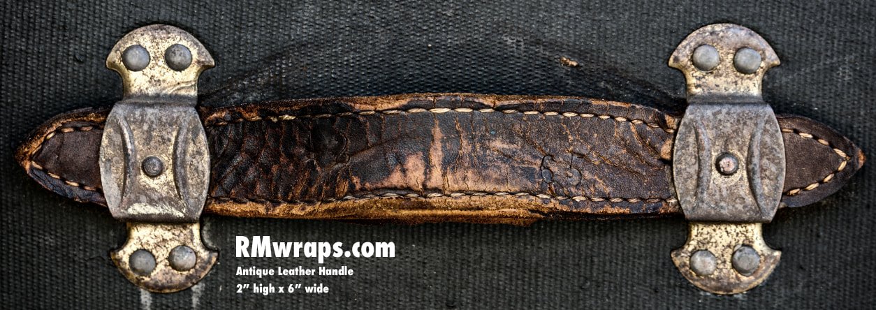 Antique Leather Handle Sticker main