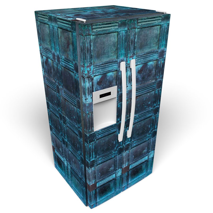 12-Panel Copper Side by side Refrigerator Wrap