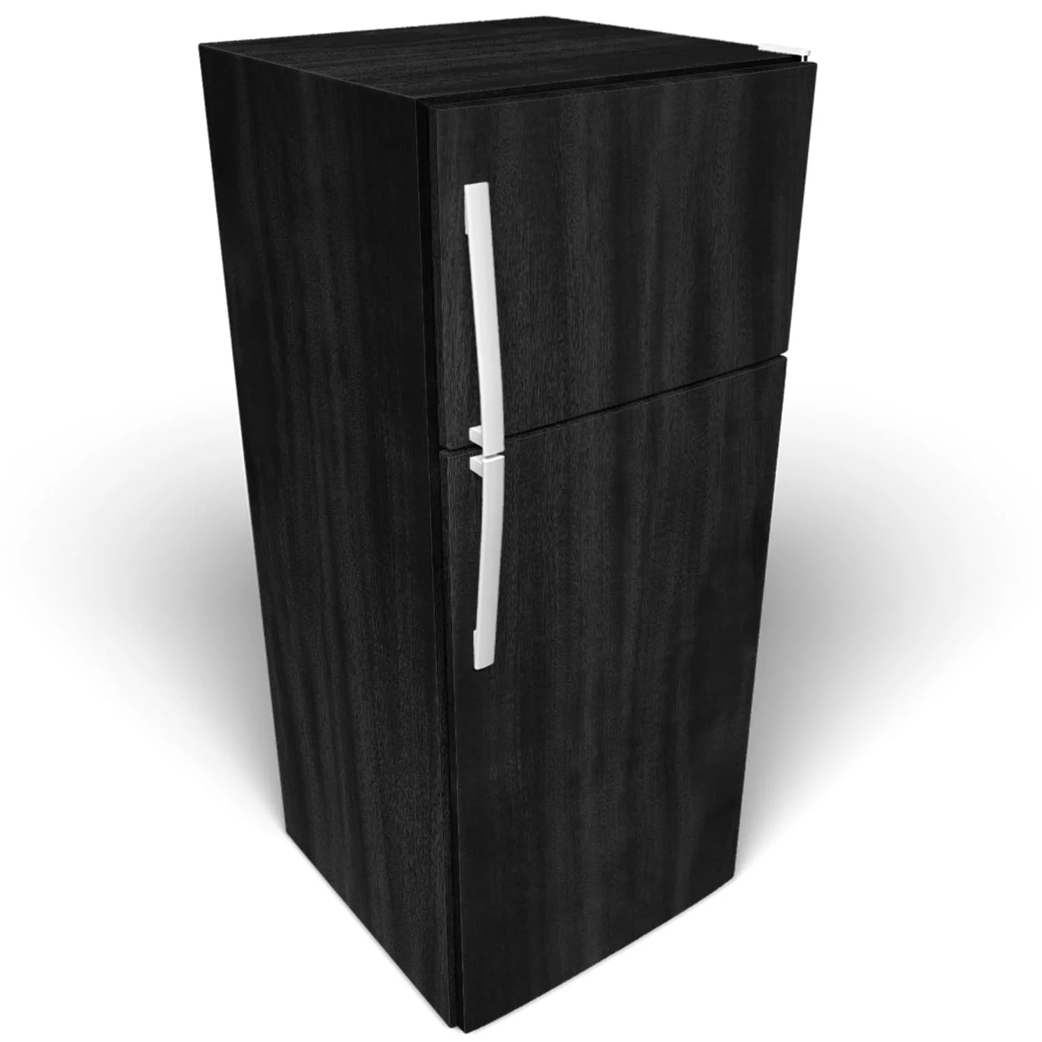 Ebony Elm Slab Refrigerator Wrap