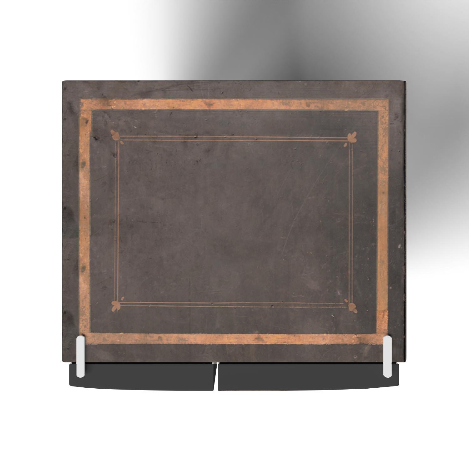 Vintage Safe Custom Printed Vinyl Side by side Refrigerator Wrap Top.jpg