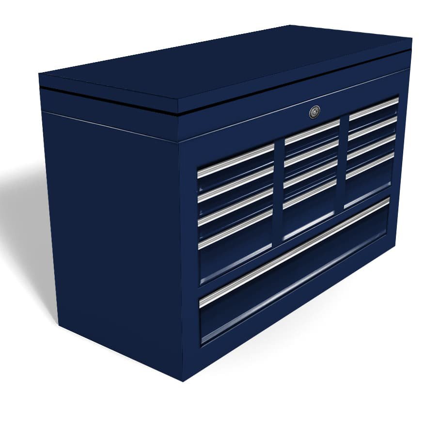 Tool Box Chest Freezer Wrap - navy