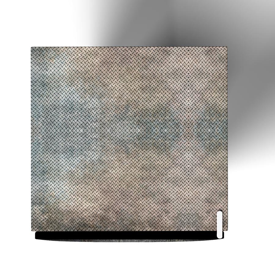 Armory Wall Vinyl Refrigerator Wrap