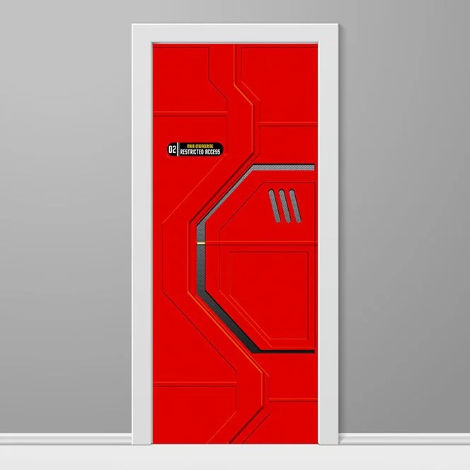 Star Trek Custom Printed Door Wrap Red Left.jpg