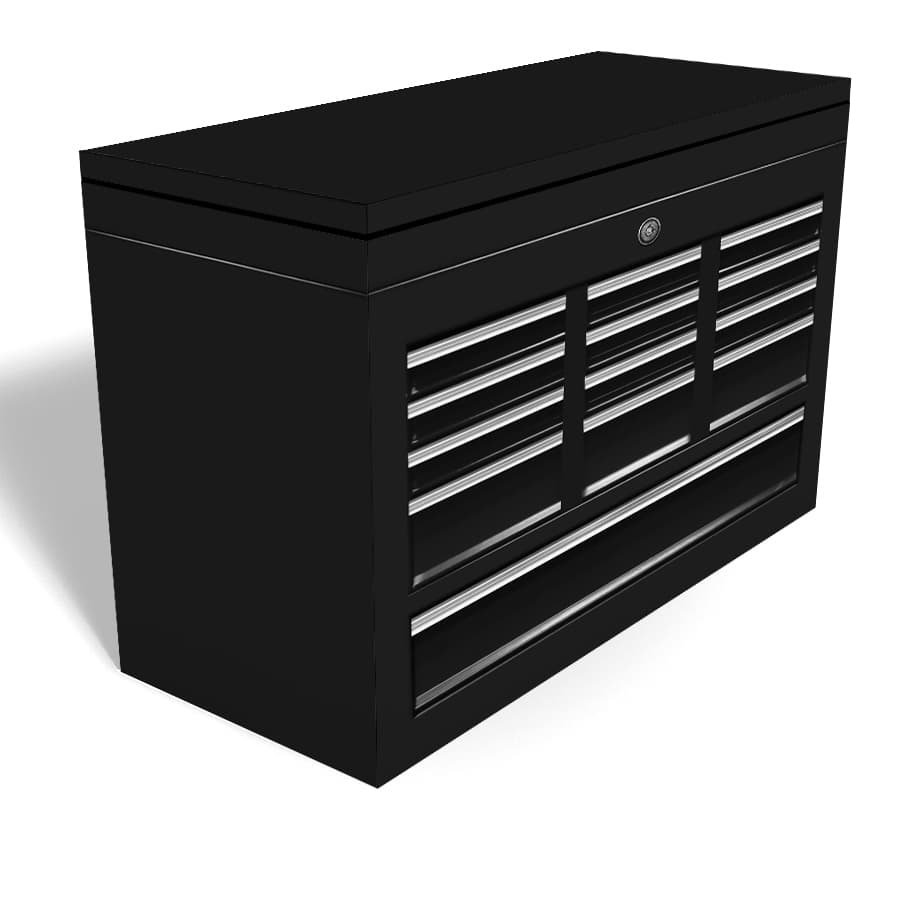 Tool Box Chest Freezer Wrap - Black