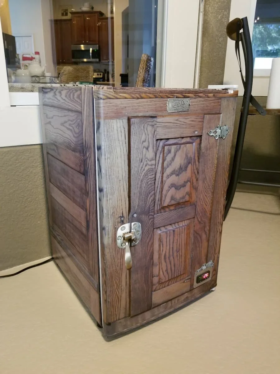 Sam's Icebox Mini Fridge Vinyl Wrap
