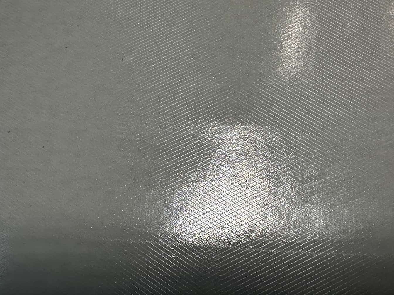 Backing of an air-release vinyl print