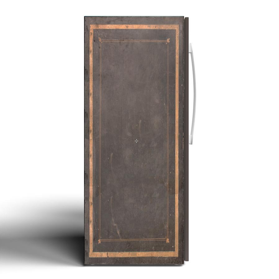 Vintage Safe Custom Printed Vinyl Refrigerator Wrap Solid Side.jpg