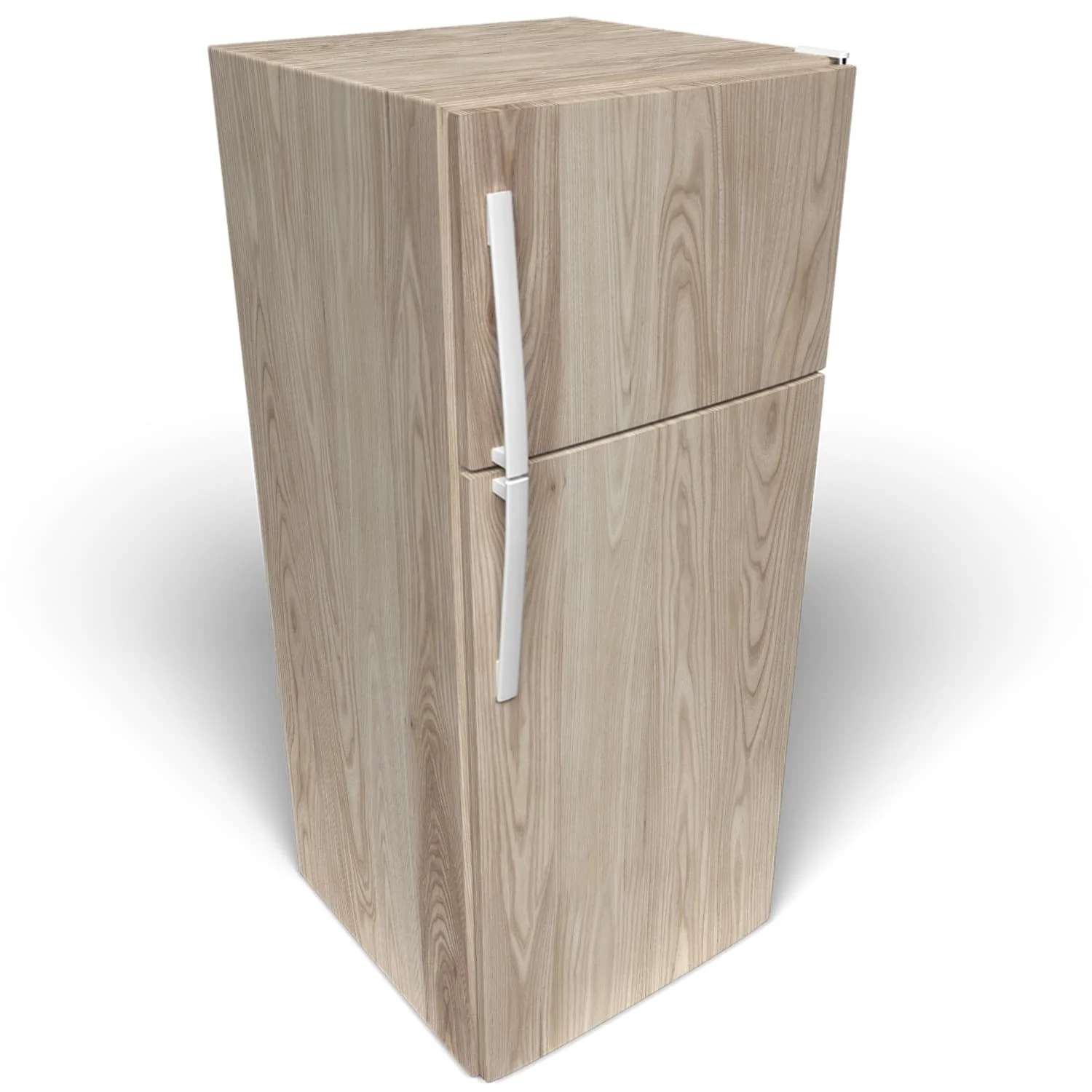 Ash Wood Refrigerator Wrap