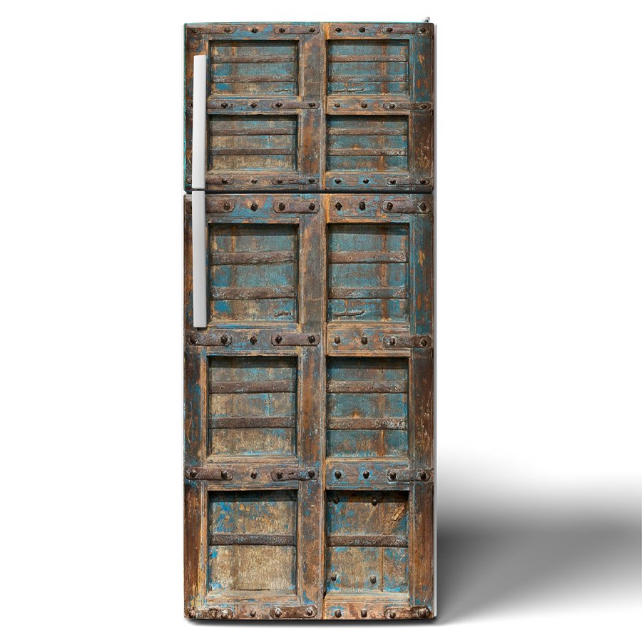Layered Painted 4 chain Link Refrigerator Wrap Stack Front