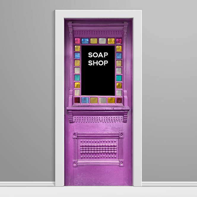 26 Stain glass door wrap Magenta name.jpg