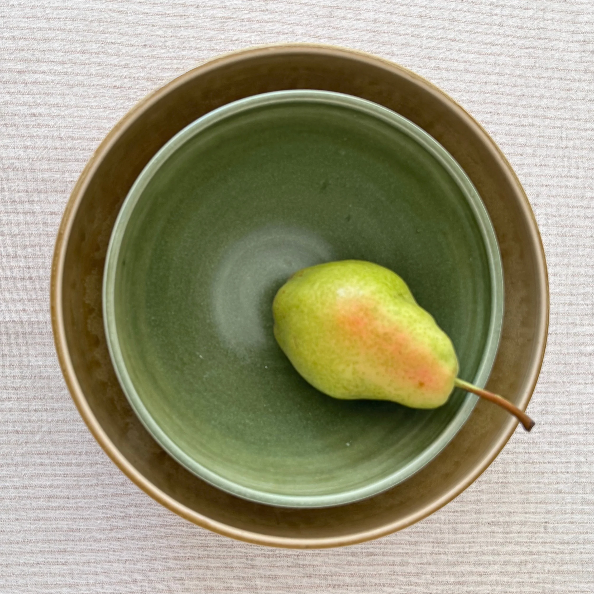 Yellow-green bowls with pear.jpeg